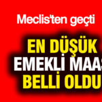 En dusuk emekli maasi belli oldu meclisten gecti lTKmtVOP